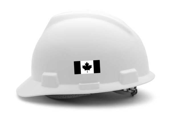 Canada flag BLACK Canada flag BLACK