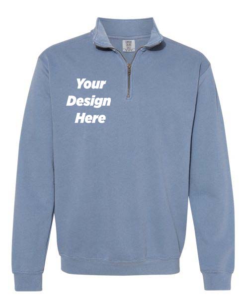 Comfort Colors 1580 Half-Zip Sweater